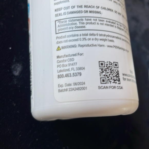 2 Bottles Condor Gummies Pain Relief Extra Strength 30ct each - Picture 3 of 4